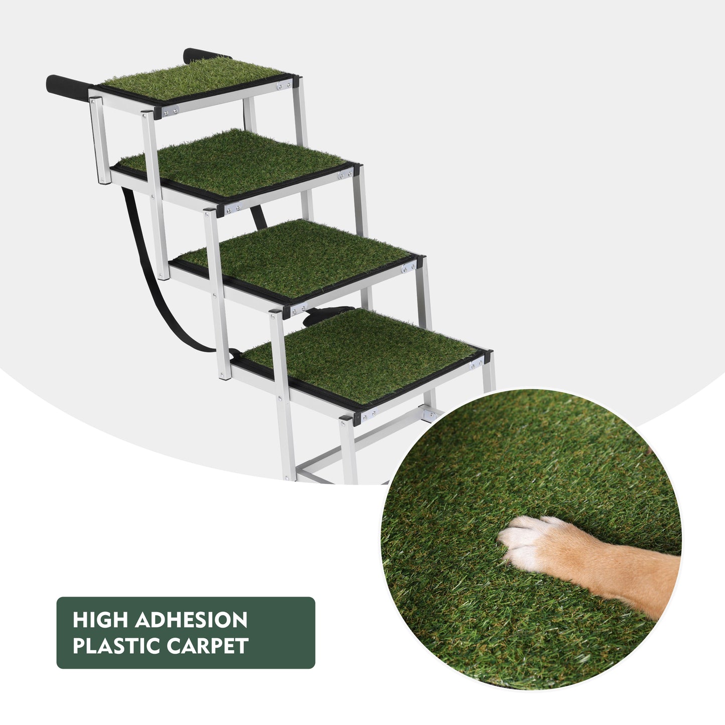 Foldable Dog Ramp for Cars – Up to 250lbs