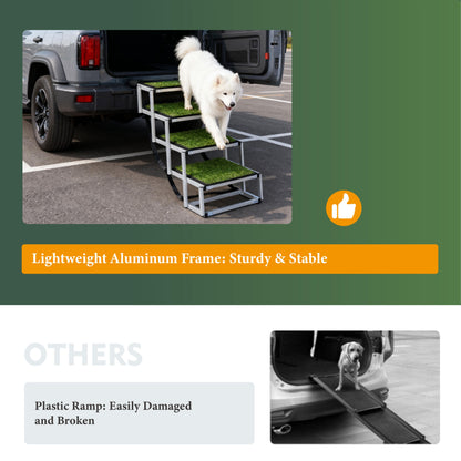 Foldable Dog Ramp for Cars – Up to 250lbs