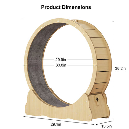 Large Cat Exercise Wheel