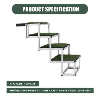 Foldable Dog Ramp for Cars – Up to 250lbs