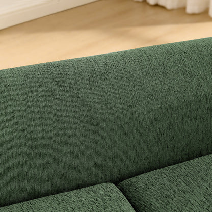Pet Sofa with Backrest – Olive Green
