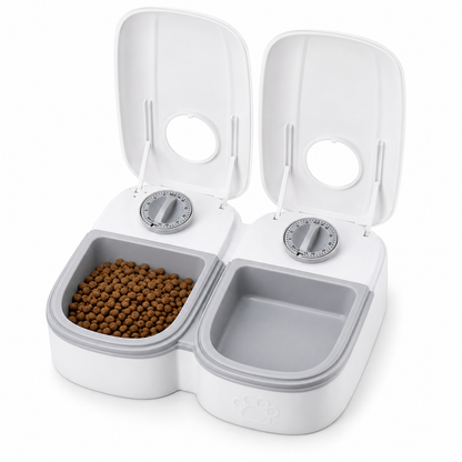 Gravity Pet Feeder & Water Dispenser