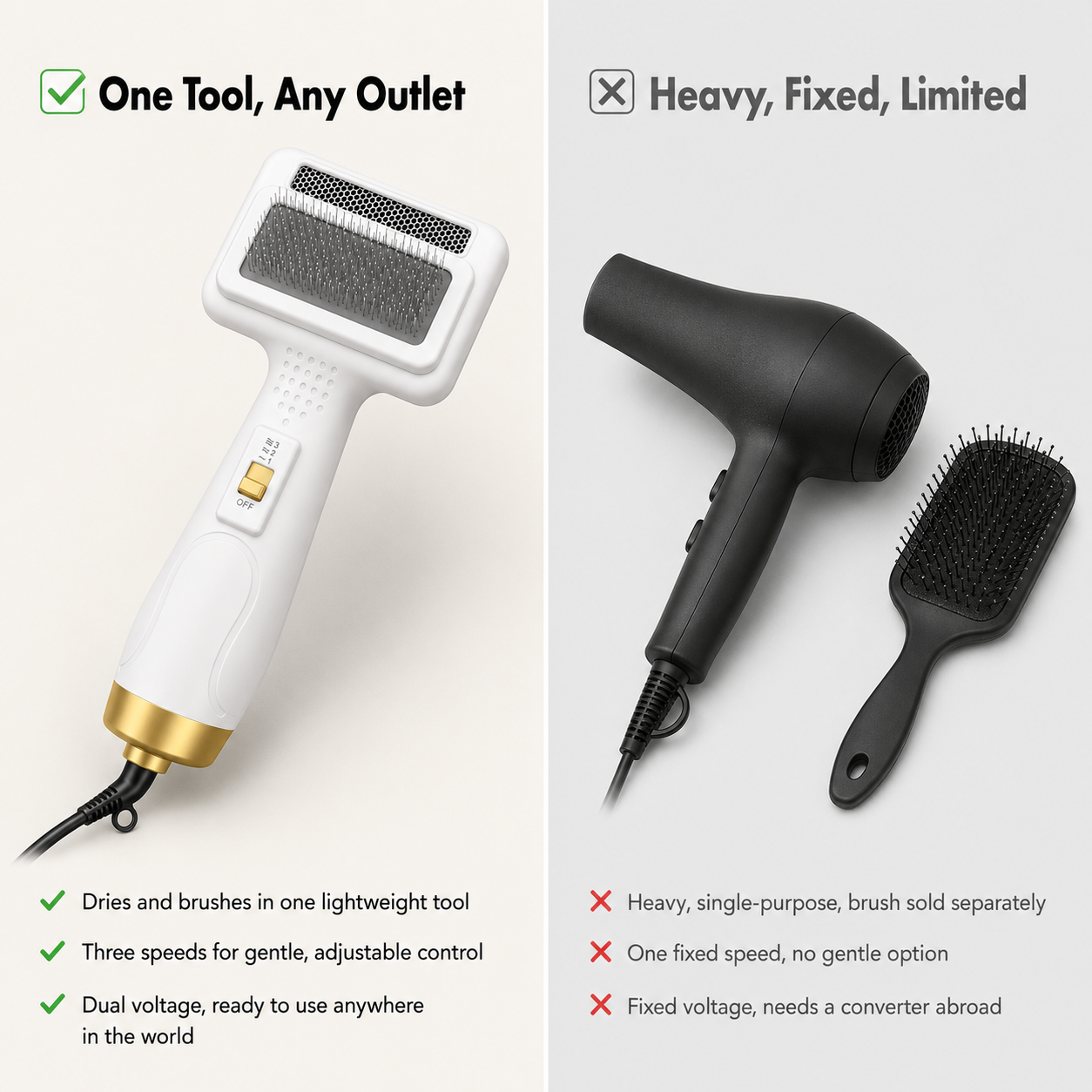 Pet Hair Dryer – 380W