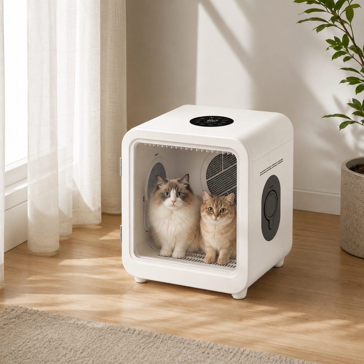 3-Speed Pet Dryer Room for Cats & Dogs