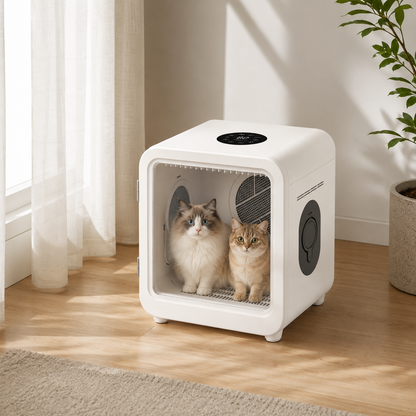 3-Speed Pet Dryer Room for Cats & Dogs