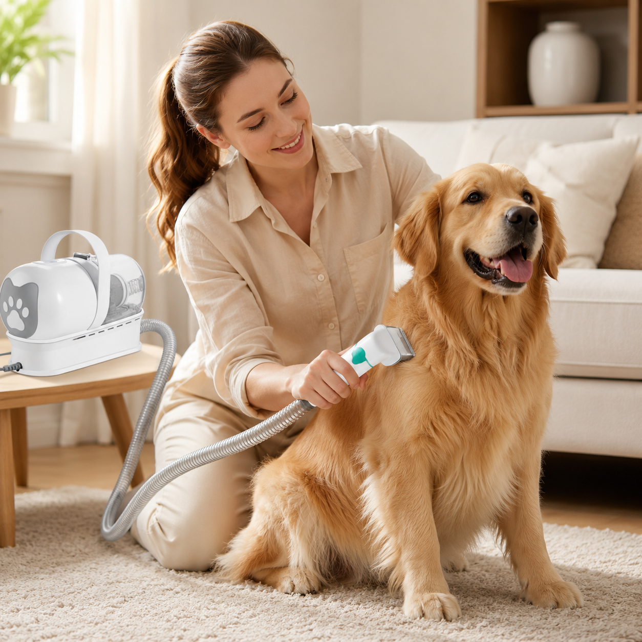 7-in-1 Vacuum Pet Grooming Kit