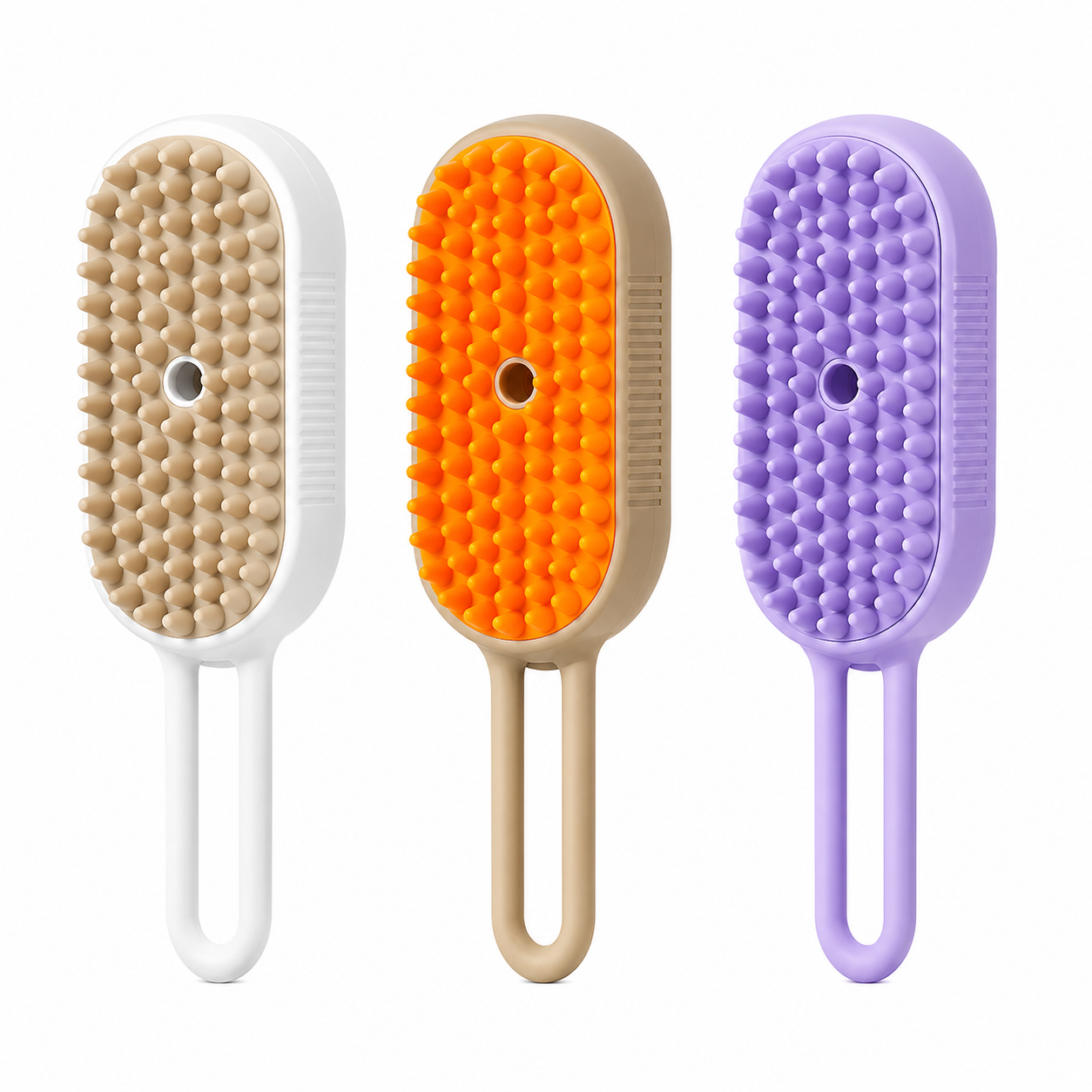3-in-1 Steam Pet Grooming Brush