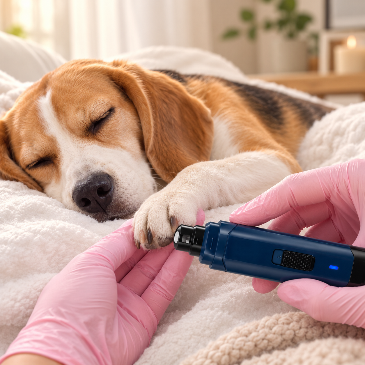 2-Speed USB Rechargeable Dog Nail Grinder