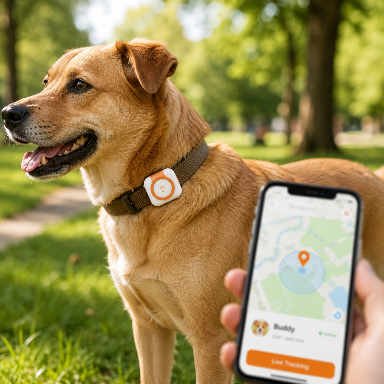 Pet GPS Global Locator & Activity Monitoring