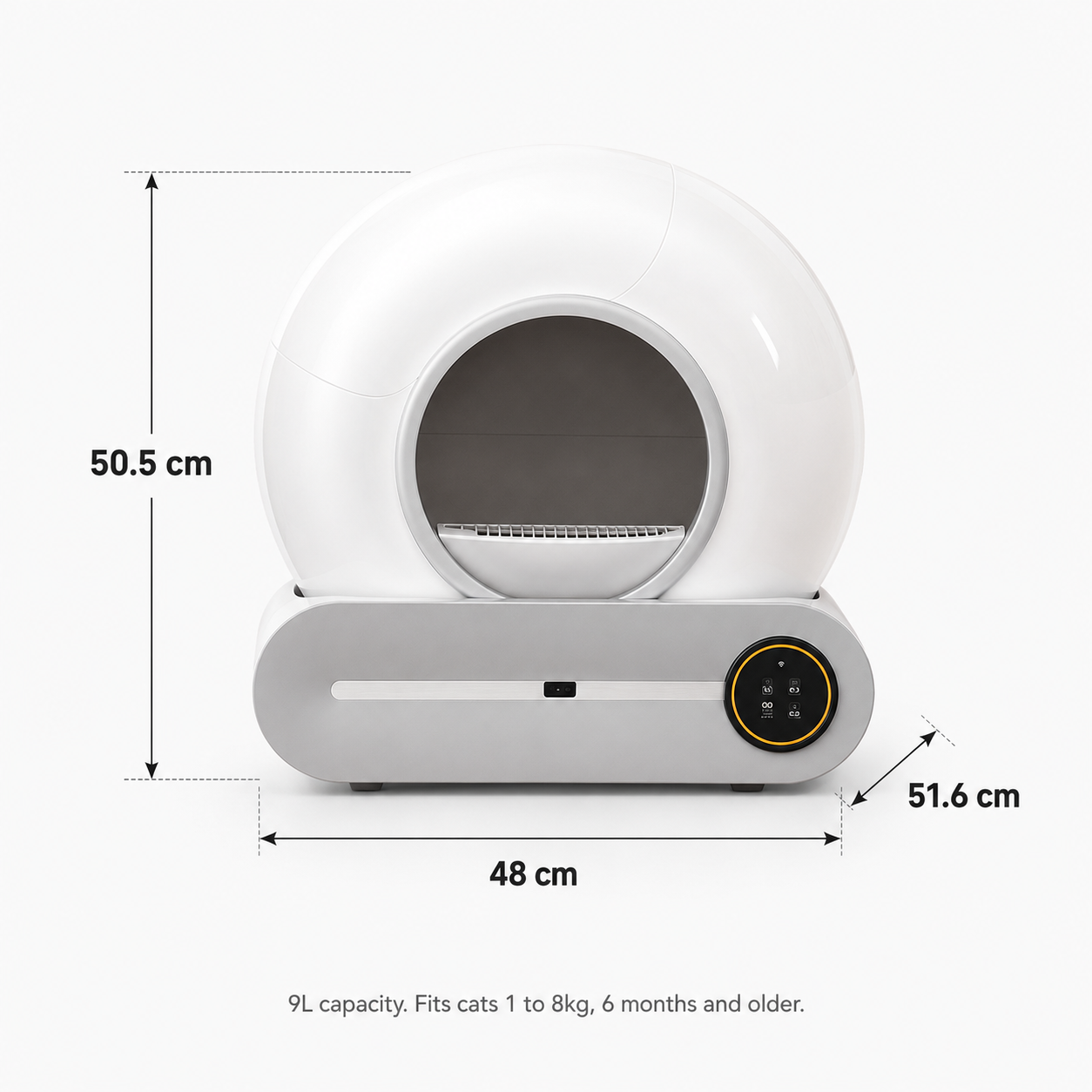Automatic Self-Cleaning Cat Litter Box