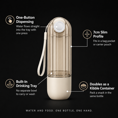 Portable Dog Walking Water Bottle