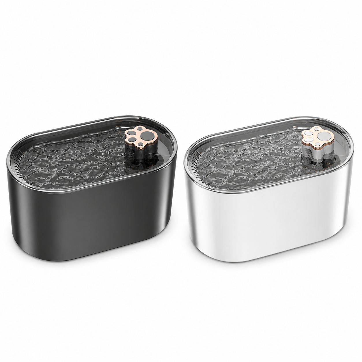 3L Ultra-Quiet Cat Water Fountain with LED Light