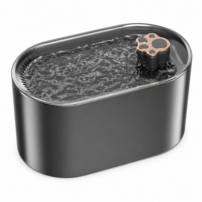 3L Ultra-Quiet Cat Water Fountain with LED Light