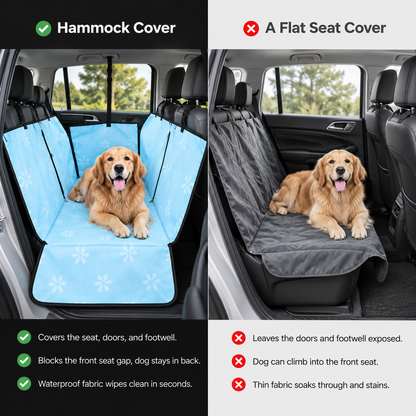 Waterproof Pet Car Seat Cover – 130x145cm