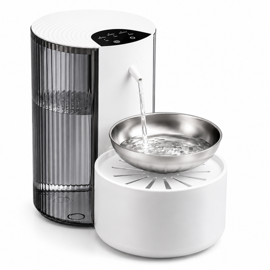 Rechargeable Stainless Steel Pet Water Fountain