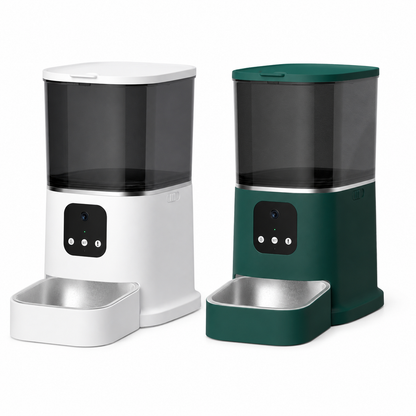 Large-Capacity Smart WiFi Pet Feeder with Voice Recorder