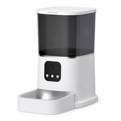 Large-Capacity Smart WiFi Pet Feeder with Voice Recorder