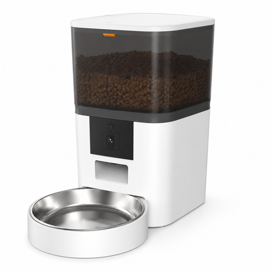 Smart Pet Feeder with Camera & Adjustable Portions