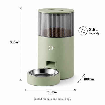 Pethart Smart WiFi Pet Feeder – Cats & Small Dogs