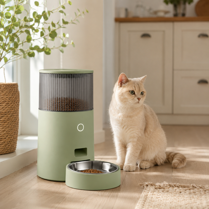 Pethart Smart WiFi Pet Feeder – Cats & Small Dogs