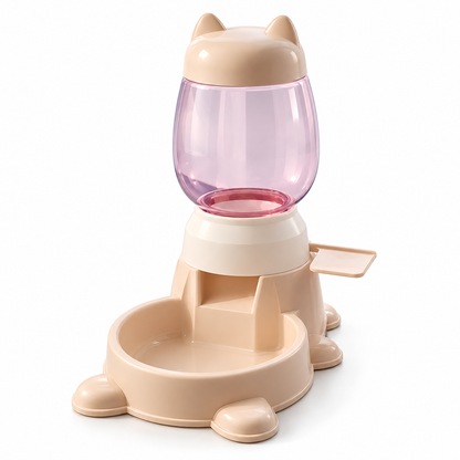 Interactive Pedal-Operated Automatic Pet Feeder