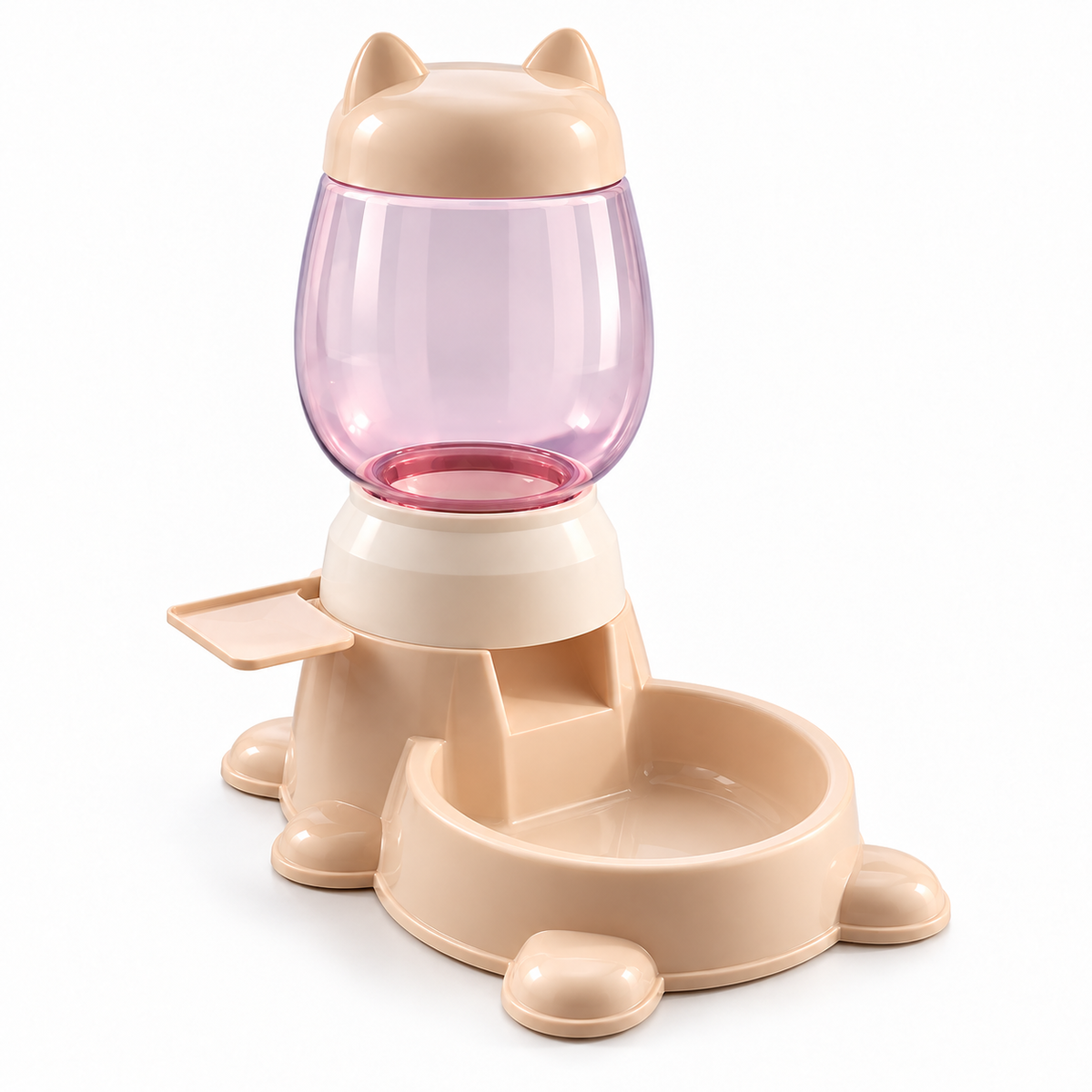 Interactive Pedal-Operated Automatic Pet Feeder