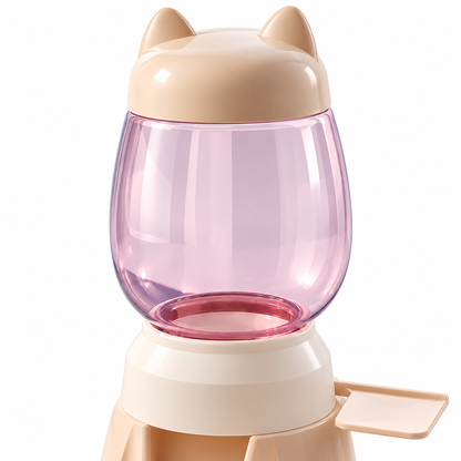 Interactive Pedal-Operated Automatic Pet Feeder