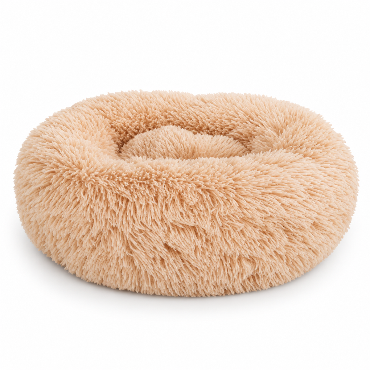 Round Plush Pet Bed