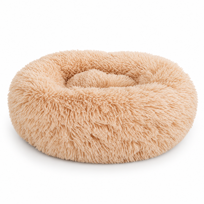 Round Plush Pet Bed