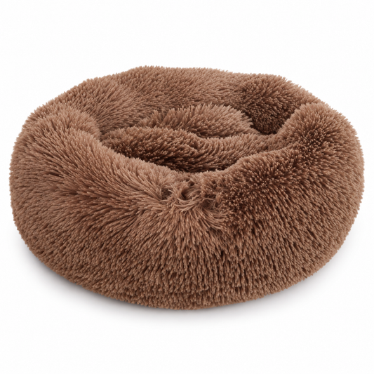 Round Plush Pet Bed