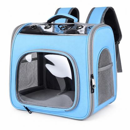 Large Pet Carrier Backpack with Breathable View Window
