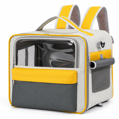 Transparent Window Pet Backpack Carrier
