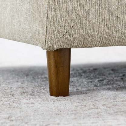 Pet Sofa with Backrest – Beige Linen