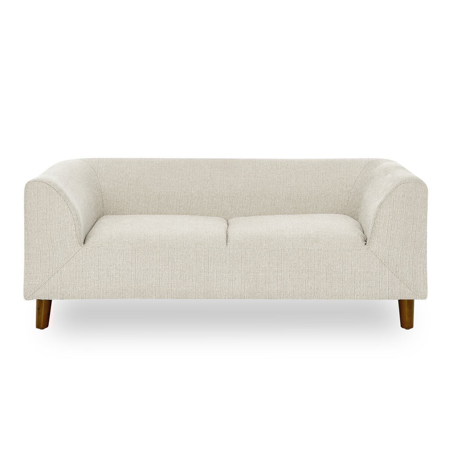 Pet Sofa with Backrest – Beige Linen