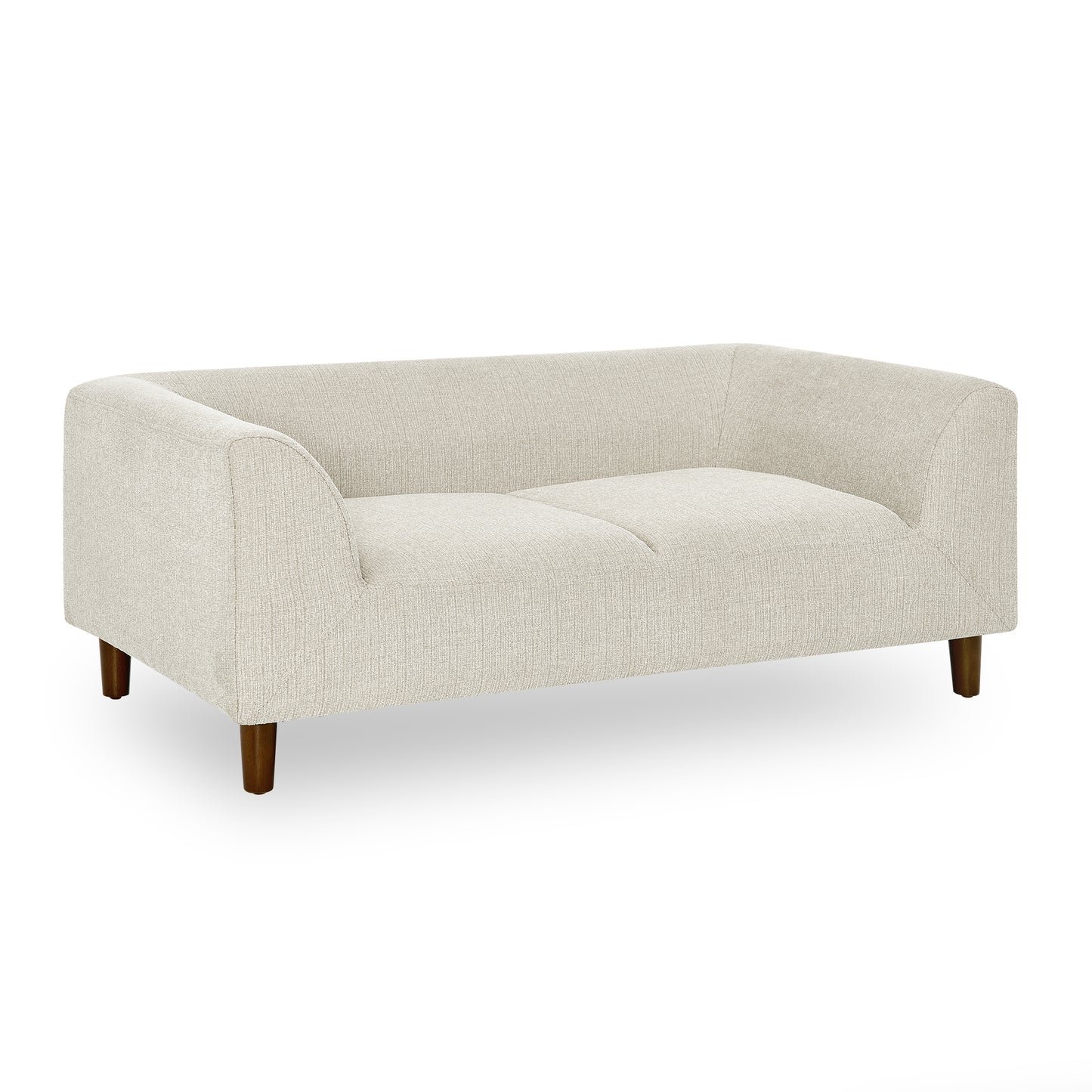 Pet Sofa with Backrest – Beige Linen