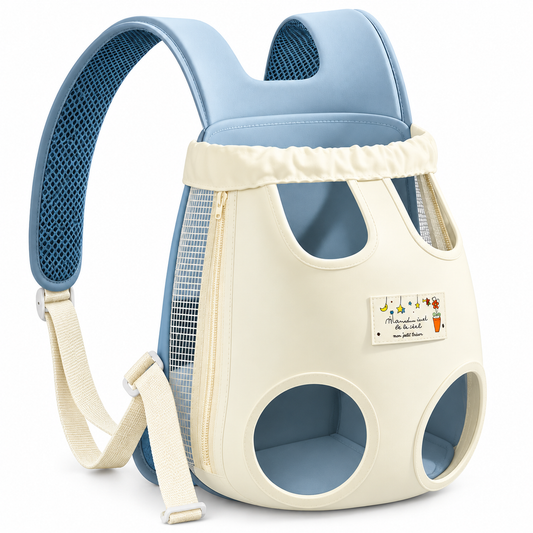 Front & Back Carry Pet Backpack Harness