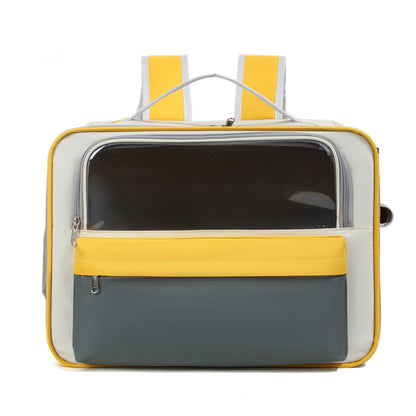 Transparent Window Pet Backpack Carrier