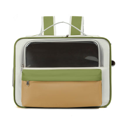 Transparent Window Pet Backpack Carrier