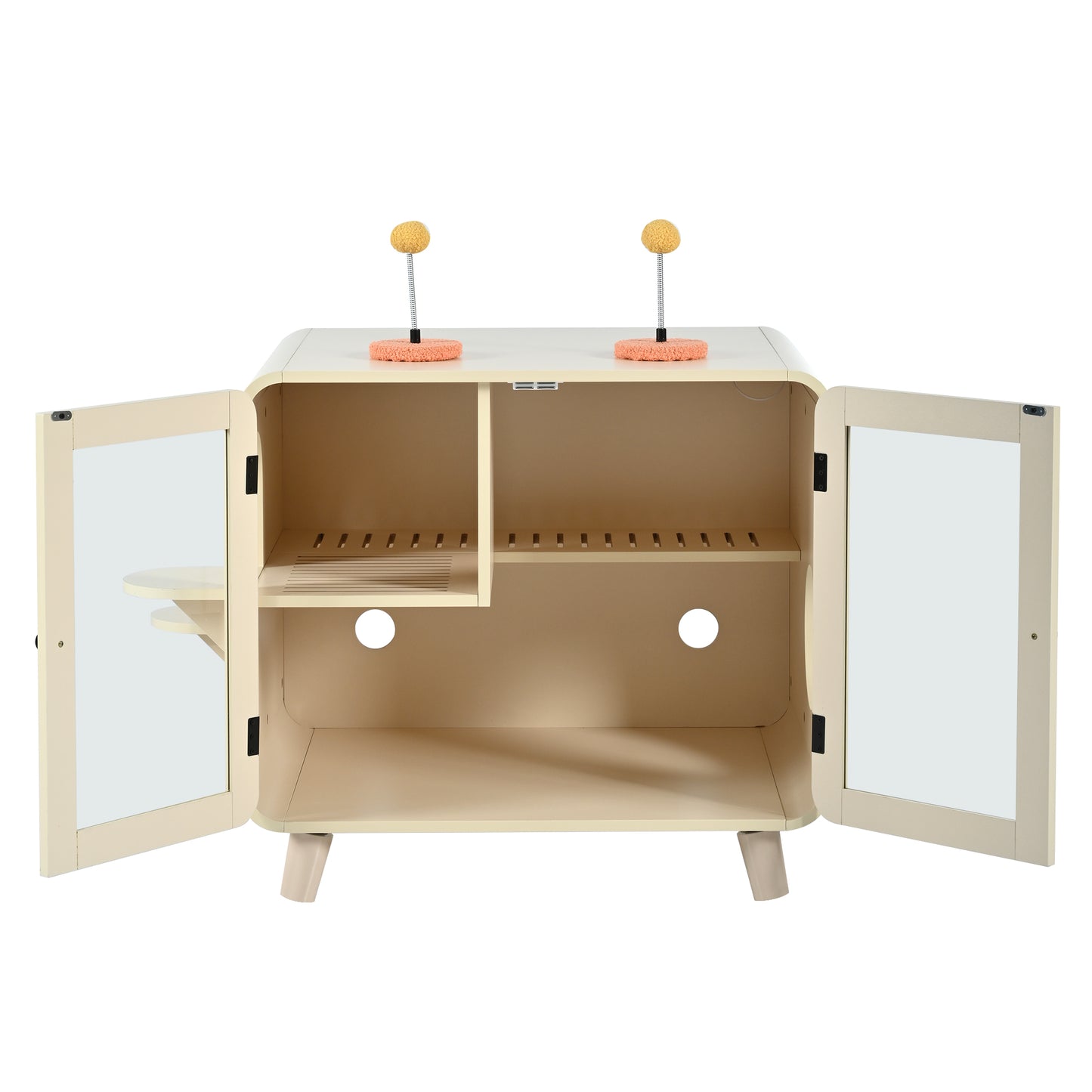 Hidden Litter Box Enclosure – RGB LED