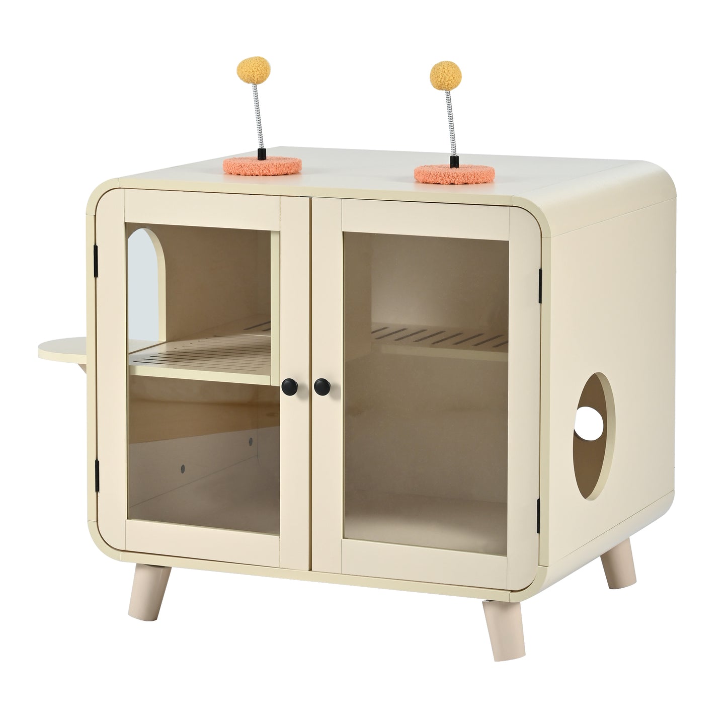 Hidden Litter Box Enclosure – RGB LED