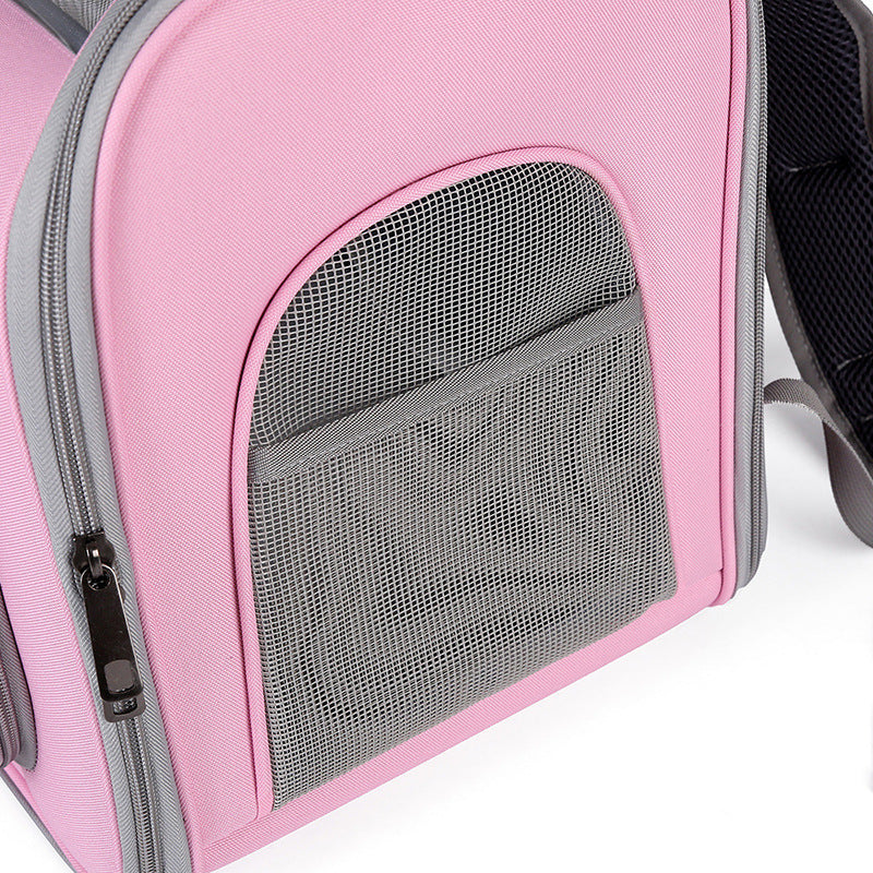 Large Pet Carrier Backpack with Breathable View Window