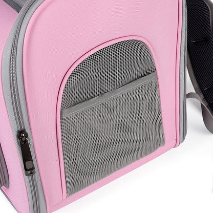 Large Pet Carrier Backpack with Breathable View Window