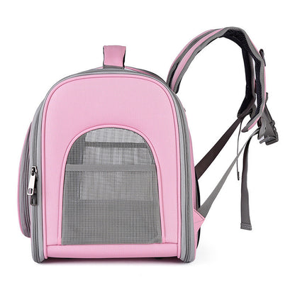 Large Pet Carrier Backpack with Breathable View Window